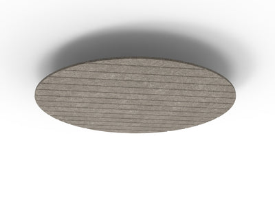 RL Acouline V Groove Halo Round Hanging Ceiling Panels