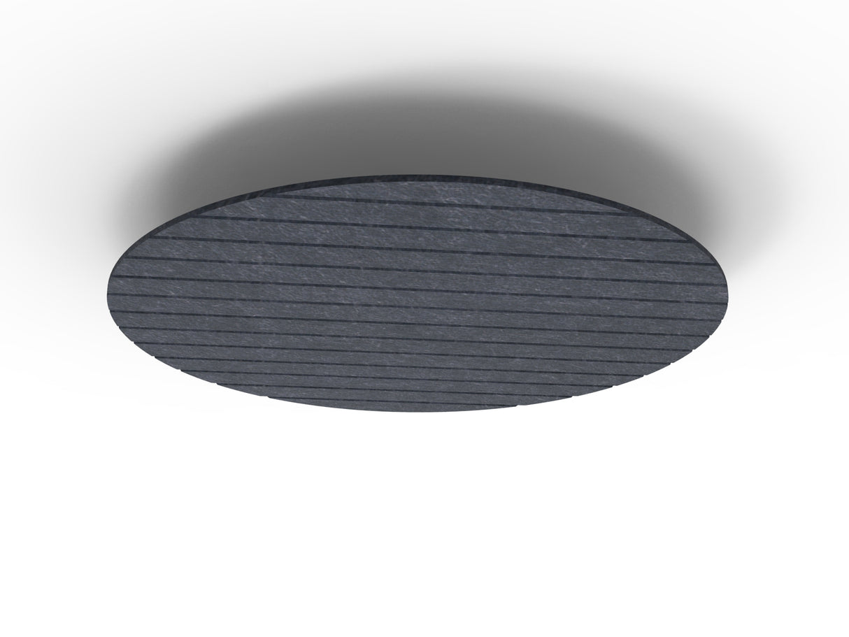RL Acouline V Groove Halo Round Hanging Ceiling Panels