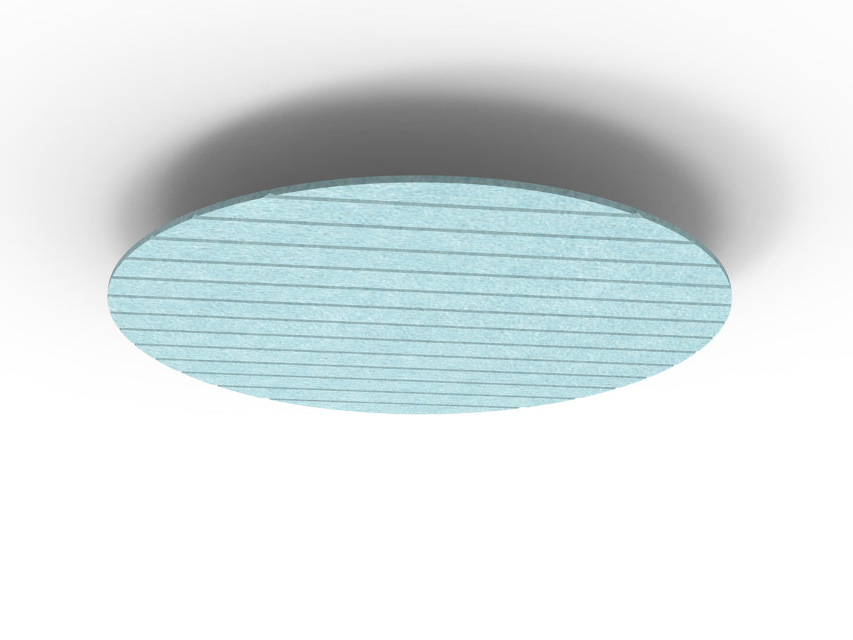 RL Acouline V Groove Halo Round Hanging Ceiling Panels