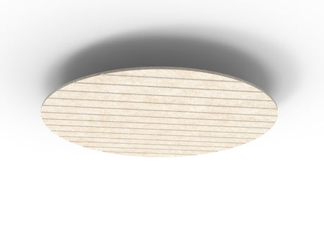 RL Acouline V Groove Halo Round Hanging Ceiling Panels