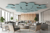 RL Acouline V Groove Hive Hexagonal Hanging Ceiling Panels