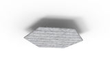 RL Acouline V Groove Hive Hexagonal Hanging Ceiling Panels