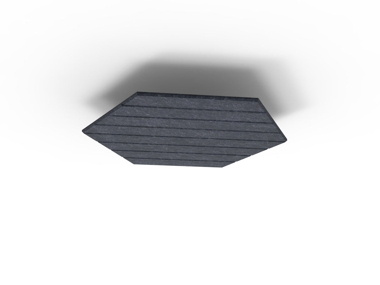 RL Acouline V Groove Hive Hexagonal Hanging Ceiling Panels