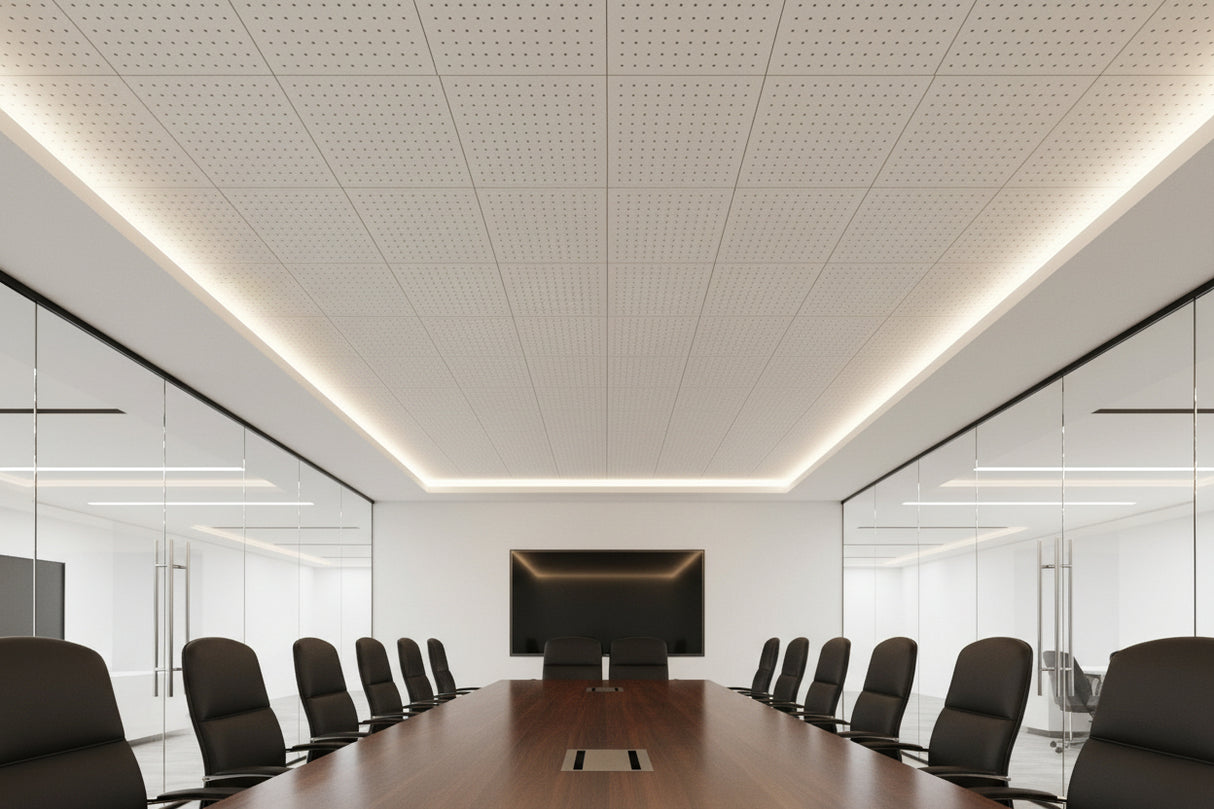 RL Acouline Ripple Span Rectangular Hanging Ceiling Panels