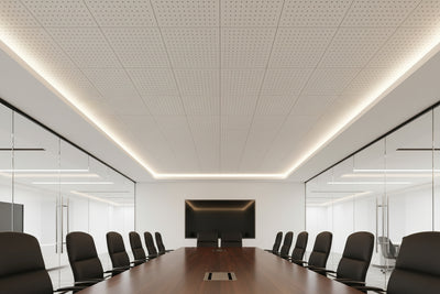 RL Acouline Ripple Span Rectangular Hanging Ceiling Panels