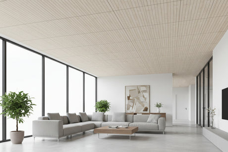 RL Acouline V Groove Ascend Span Rectangular Hanging Ceiling Panels