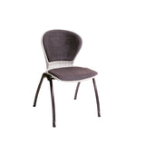 MA Anne Fabric or Vinyl Upholstered Metal Legs Stackable Education Chair