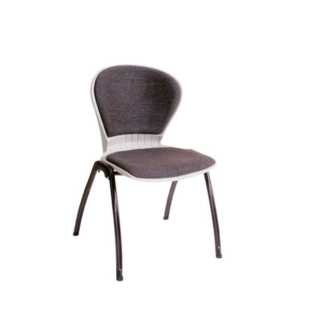 MA Anne Fabric or Vinyl Upholstered Metal Legs Stackable Education Chair