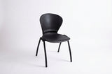 MA Anne Polypropylene Seat and Back Metal Legs Stacking Education Chair
