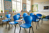 MA Anne Polypropylene Seat and Back Metal Frame Lecture Chair