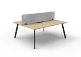 RL Eternity Double Sided Workstation with Grey Eco Panel Screen