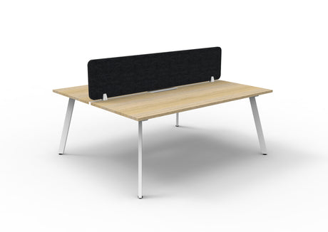 RL Eternity Double Sided Workstation with Black Eco Panel Screen