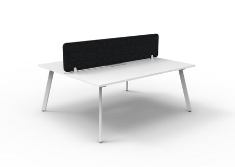 RL Eternity Double Sided Workstation with Black Eco Panel Screen
