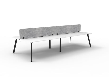 RL Eternity Double Sided Workstation with Grey Eco Panel Screen