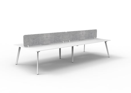 RL Eternity Double Sided Workstation with Grey Eco Panel Screen