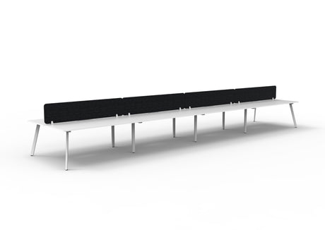 RL Eternity Double Sided Workstation with Black Eco Panel Screen