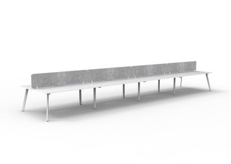 RL Eternity Double Sided Workstation with Grey Eco Panel Screen