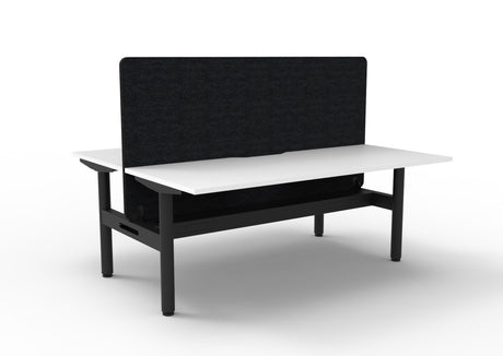 RL Halo Static Back to Back 2 User Workstation with Eco Panel Screen