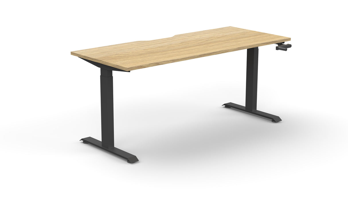 RL Boost Crank Single User Manual Height Adjustable Desk