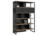 DD Bosley Welded Framed Open Shelves with 3 Cupboards