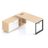 RL Casa Executive Desk with Return Cabinet
