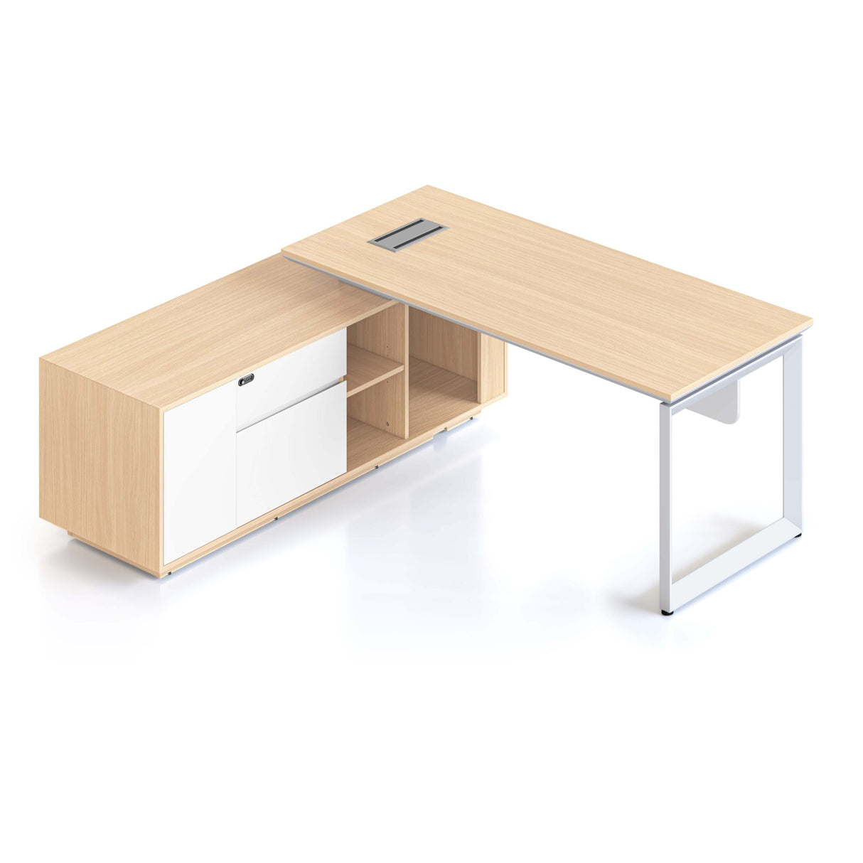 RL Casa Executive Desk with Return Cabinet