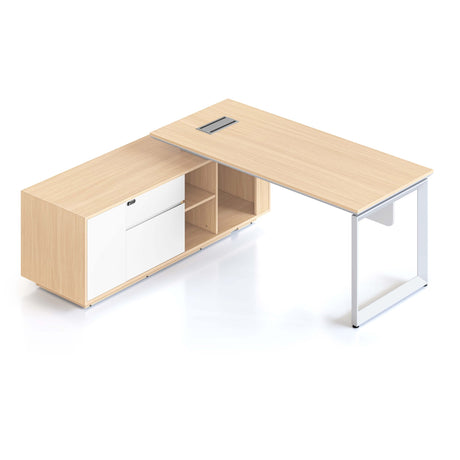 RL Casa Executive Desk with Return Cabinet