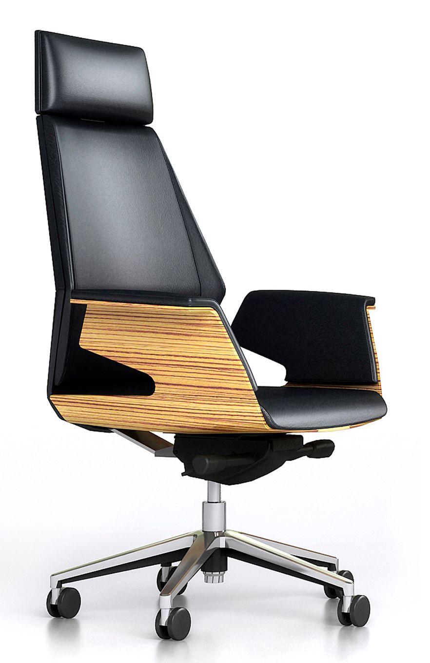 GP Novara Genuine Leather Executive Chair