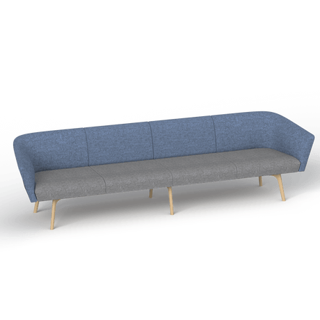 OL Willow Fabric Upholstered Reception Area Sofa with Arms