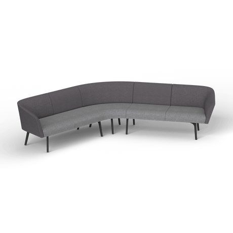 OL Willow Fabric Upholstered Reception Area Corner Sofa