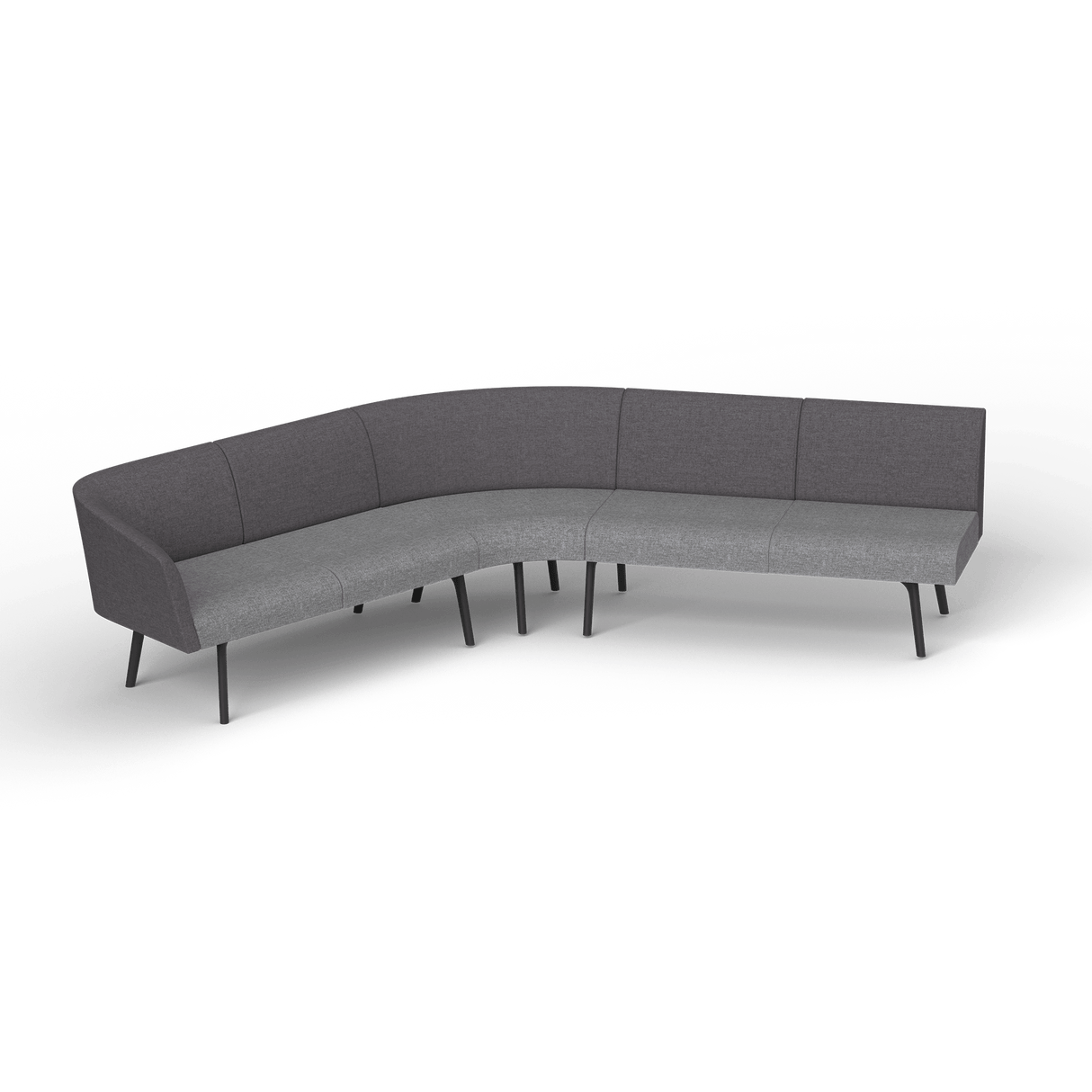 OL Willow Fabric Upholstered Reception Area Corner Sofa