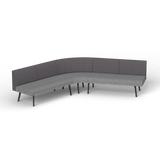 OL Willow Fabric Upholstered Reception Area Corner Sofa