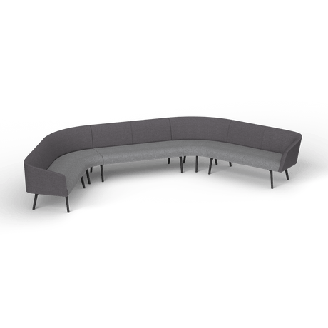 OL Willow Fabric Upholstered Reception Area 8 Seater Corner Sofa