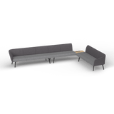 OL Willow Reception Area 8 Seater Sofa with Side Table