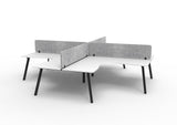 RL Eternity Workstation for 4 Users with Eco Panel Screen