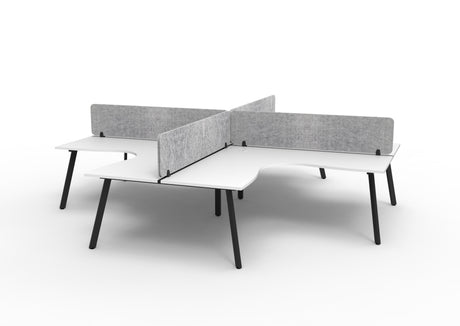 RL Eternity Workstation for 4 Users with Eco Panel Screen