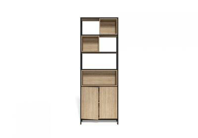 OL Rhodes Metal Framed 2 Door 1 Bay Credenza