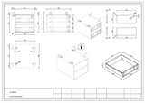 RL Deluxe Infinity 2 Drawer Hanging Pedestal