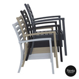 FL Artemis Hospitality Outdoor Armchair with Seat Cushion