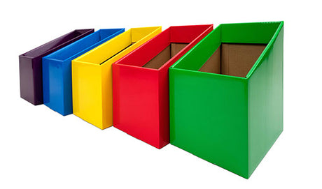 VC Cardboard Book Box Packet of 5