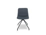 OL Smooth Fabric Upholstered Metal 4 Legs Breakout Chair