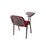 MA Joshua Fabric or Vinyl Upholstered Metal Leg Lecture Chair