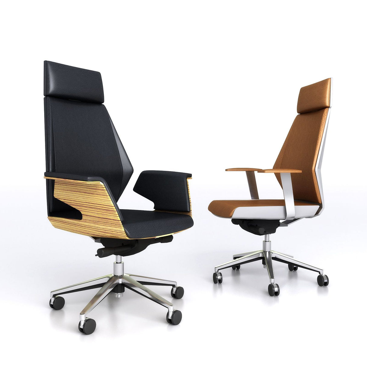 GP Novara Genuine Leather Executive Chair