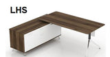 GP Potenza Executive Desk With Return