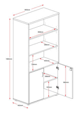 RL Rapid Worker Lockable Wall Unit