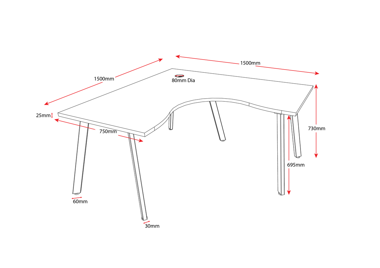 RL Eternity Corner Desk