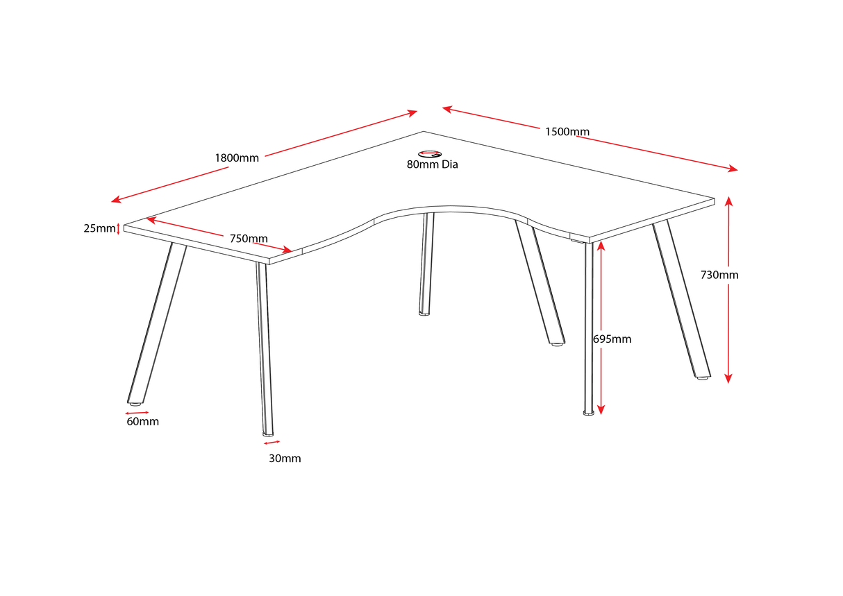 RL Eternity Corner Desk