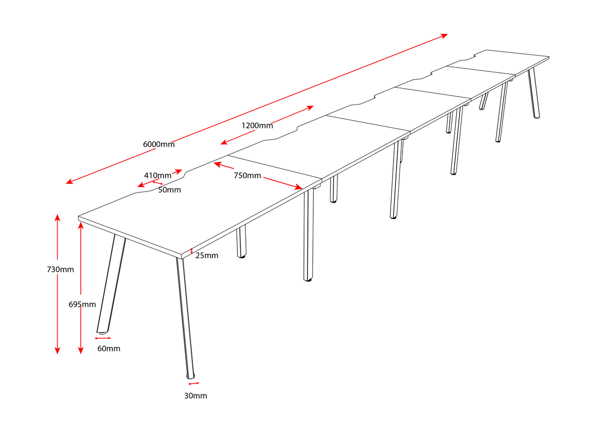RL Eternity Single Sided Workstation