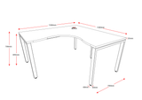 RL Infinity Profile Leg Corner Desk
