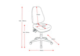 RL Endeavour Pro PU Leather Upholstered High Back Operator Chair